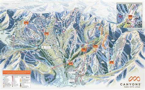 Canyons (published in 2017) at Park City Mountain Resort Utah Skiing, Snow Skiing, Ski Utah ...