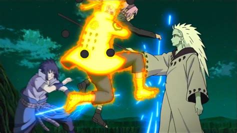 Naruto and Sasuke vs Madara Uchiha - Naruto Sasuke Gets Sage Of Six ...