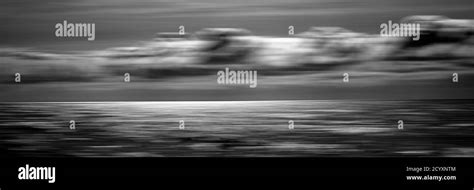 Black and white of sea abstract Stock Photo - Alamy