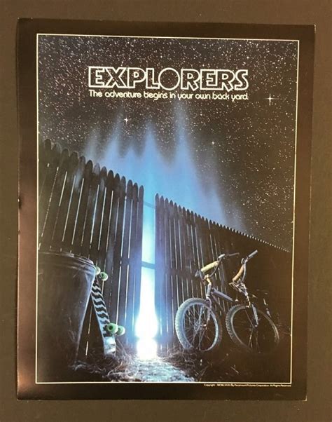 【ベストコレクション】 explorers 1985 movie poster 880371 - Gambarturahu7m