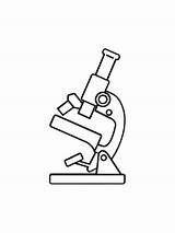 Microscope coloring Pages sketch template
