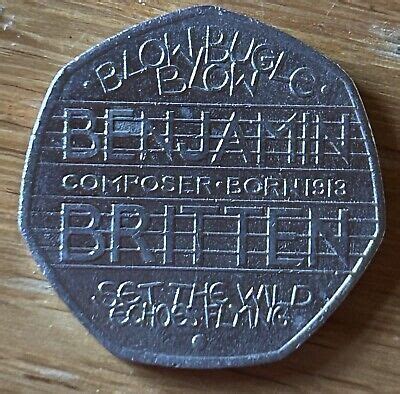 Benjamin Britten 50p Coin | 2013 Release Date | Worth?