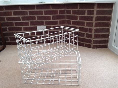 Strong wire storage baskets suitable for use in a large chest freezer | in Worcester ...