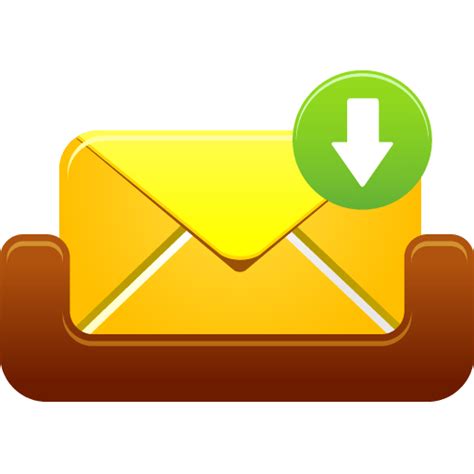 Mailbox message received Icon | Pretty Office 12 Iconpack | Custom Icon Design