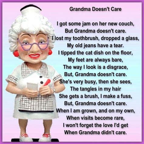 Grandma And Granddaughter Funny Quotes - ShortQuotes.cc