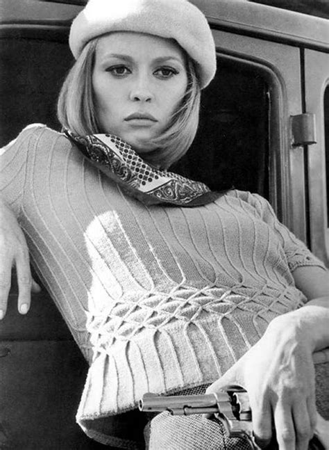 Faye Dunaway as Bonnie Parker (1967) | Personnalités | Pinterest