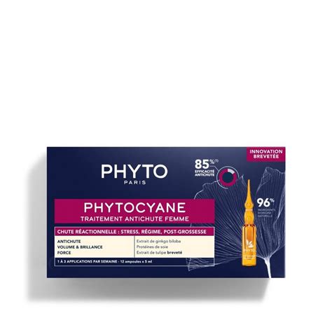 Buy Phytocyane Reactive Hair Loss Treatment For Women 12x5ml · World Wide