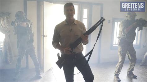 Greitens says 'we're going RINO hunting' in gun-toting ad and draws national criticism | KMUW