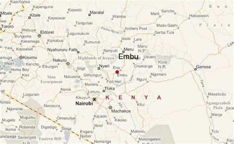 Guía Urbano de Embu, Kenia