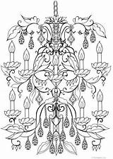 Chandelure Coloring Pages sketch template