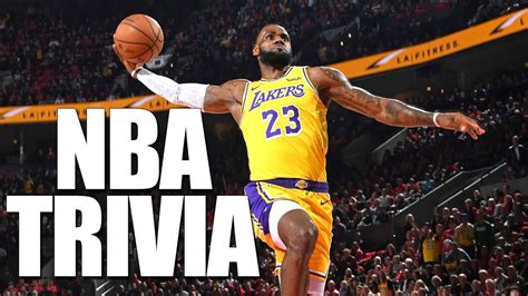 NBA Trivia The Greatest Basketball Quiz of ALL TIME | Brand new 2k20 ...