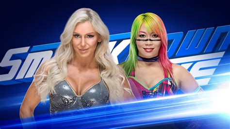 WWE SmackDown Live: Charlotte Flair and Asuka clash in WrestleMania ...