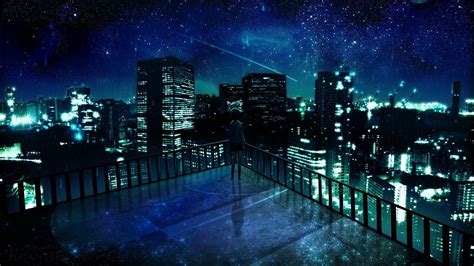 Anime City Wallpapers - Wallpaper Cave