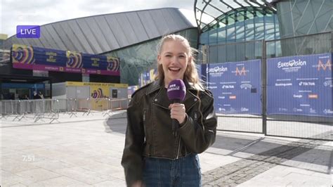 🇬🇧 Freya Skye - Behind the scenes at Eurovision 2023 (CBBC Newsround ...