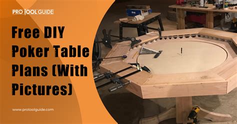 Free DIY Poker Table Plans (With Pictures) - Pro Tool Guide