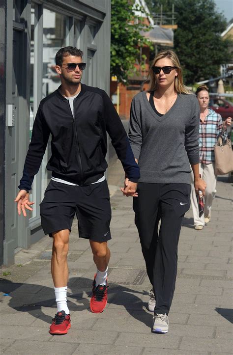 Maria Sharapova Holds Hands in the Sunshine With Boyfriend Grigor ...