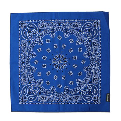 Mitscoots Outfitters - Royal Blue Paisley Bandana