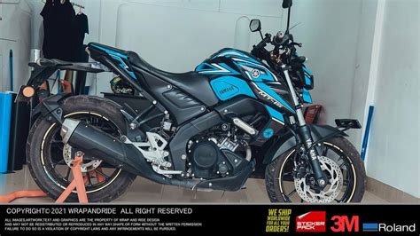 Yamaha Mt 15 Slashed Edition Full Body Wrap,Decals, Sticker Kit ( Colour Option Available ) at ...