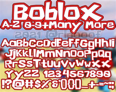 Roblox Font in Logo FREE Download | FontSwan