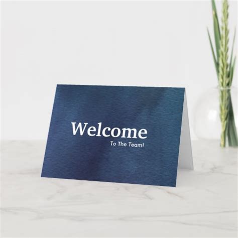 New Employee Welcome Card | Zazzle.com