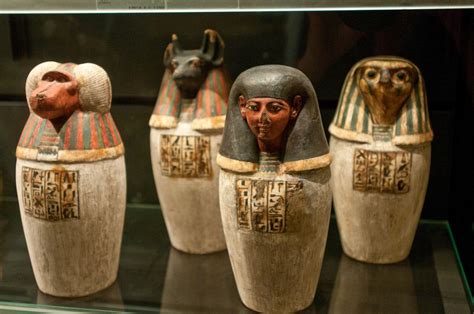 Egyptian Canopic Jars | Egyptians | Pinterest | Ancient egypt