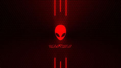 Alienware Wallpaper Red 1 by NeverHagS on DeviantArt