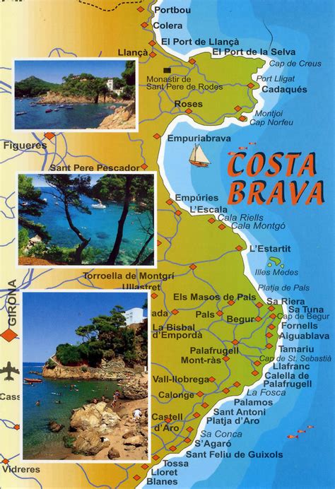 Haut 40+ imagen carte costa brava - fr.thptnganamst.edu.vn