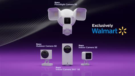 Roku SE Indoor Wi-Fi Security Camera with Motion & Sound Detection ...