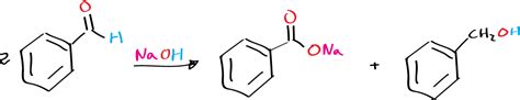 Benzaldehyde disproportionation (Cannizzaro reaction) | Chemistry Online