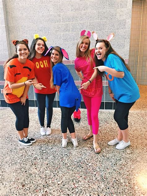 Winnie the Pooh character costumes! Spirit week! … in 2020 | Couple halloween costumes for ...