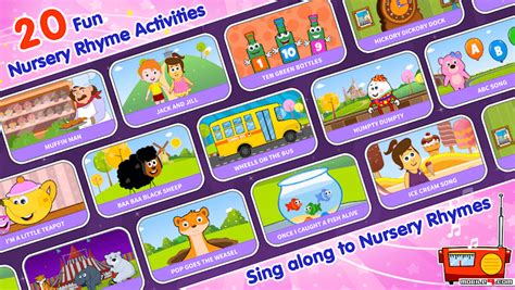 Download HooplaKidz Nursery Rhyme Activities FREE Android Games APK ...