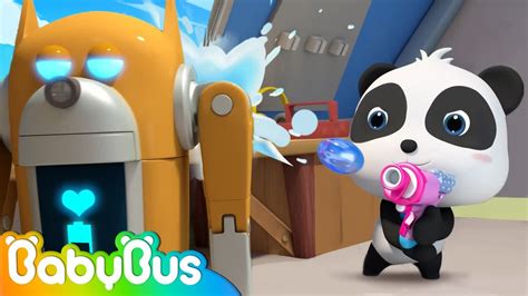 Baby Bus Kids - Kiki and the Robot Dog | Kiki and MiuMiu | Kids Cartoon | Animation for Kids ...