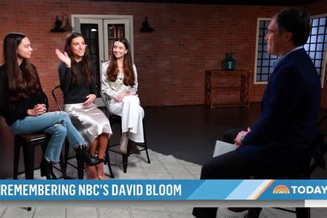 David Bloom's Daughters Recall Saying Goodbye to Dad Before NBC News Correspondent Died in 2003