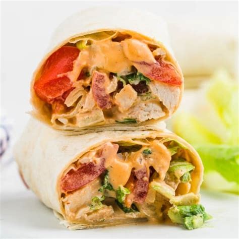 Chipotle Chicken Wrap - Cheerful Cook