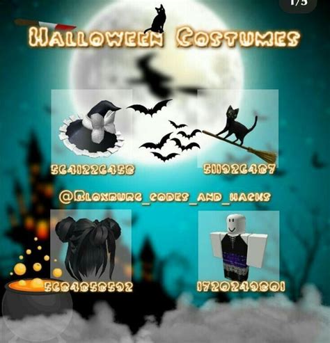 Bloxburg Outfit Codes Halloween