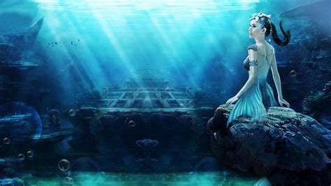 Underwater Mermaid Wallpapers - Wallpaper Cave