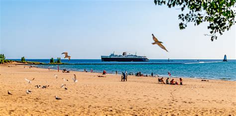 Visit Ludington - Stearns Park Beach, Ludington, Michigan