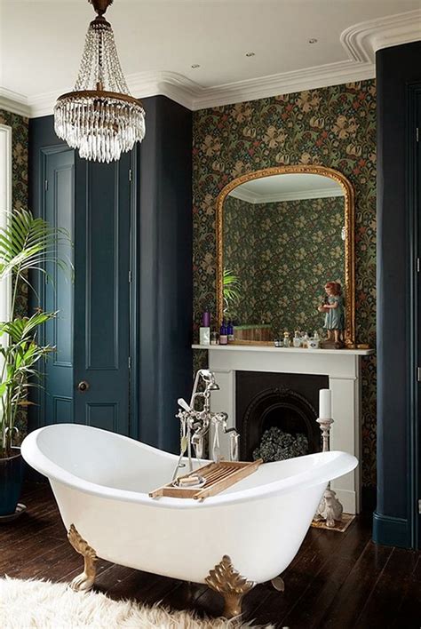 15 Luxury Bathrooms with Fireplaces | Maison Valentina Blog