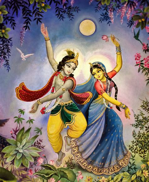 Krishna Radha dancing - Elizabeth Reninger