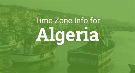 Time Zones in Algeria