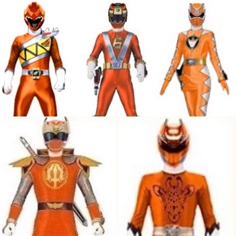 Orange Power Ranger Helmet - Fox Phoenix rpgs