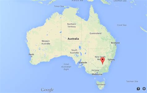 Where is Wagga Wagga on map of Australia