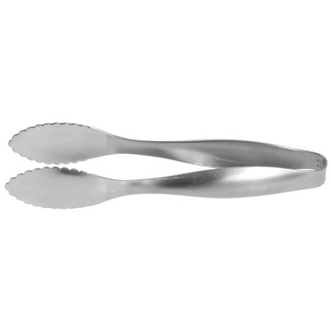 Expressly Hubert® Short-Handle Stainless Steel Mini Tong - 6"L