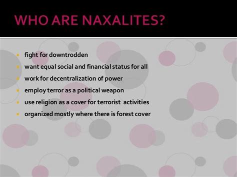 Naxalism in india