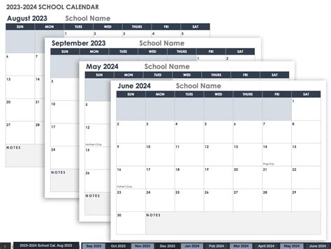 2024 Calendar Excel Interactive - Elena Heather