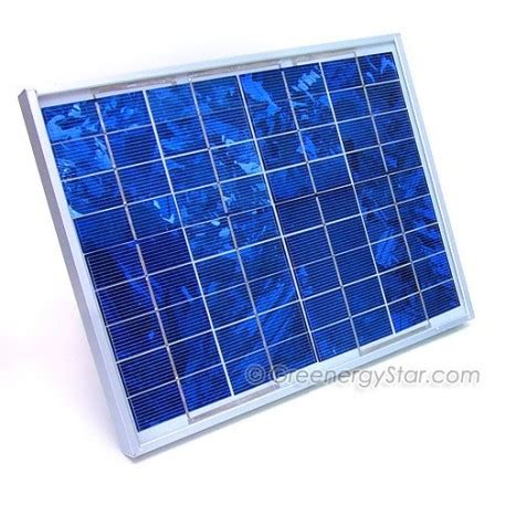 12W Polycrystalline Solar Power Panel - Greenergystar