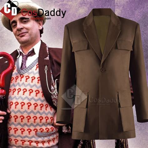 Doctor Who Cosplay Seventh Doctor Costume 7th Doctor Coat Jacket