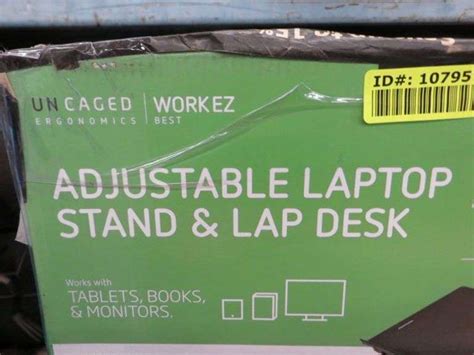 Adjustable Stand Laptop Desk - Lambrecht Auction, Inc.