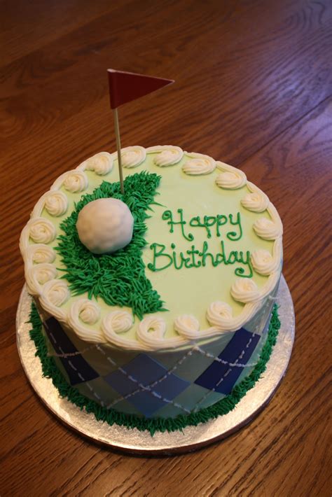 Cakes by Elizabeth: June 2012 - Golf Theme Birthday Cake