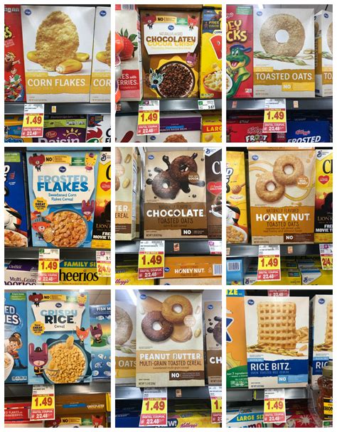 Kroger brand Cereals are ONLY $1.24 each Right Now!!! | Kroger Krazy